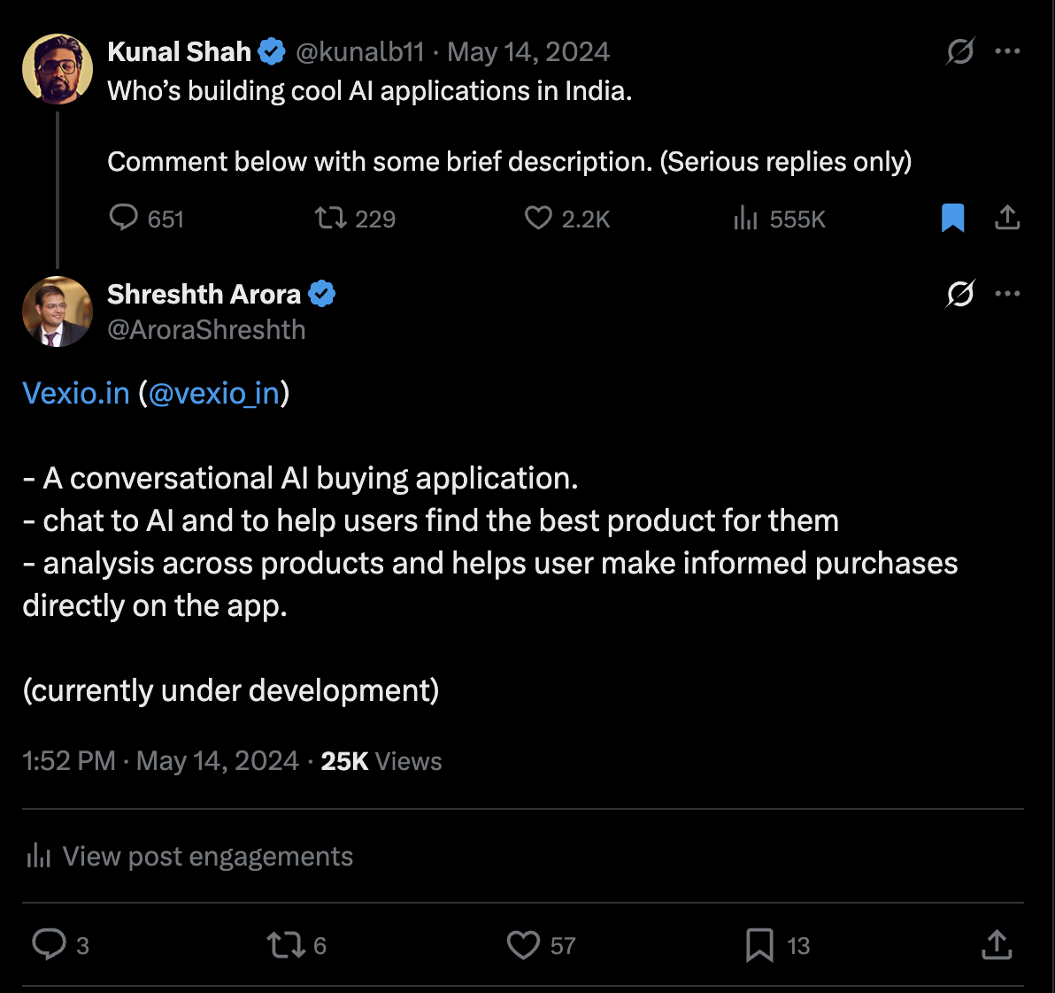 Kunal Shah Tweet Growth